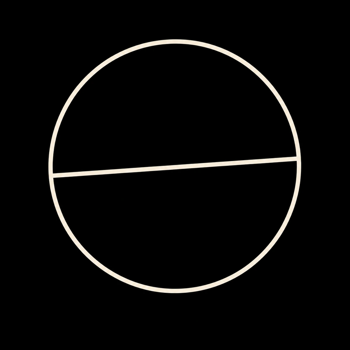 The Solis mark: a sun on the horizon, a single line through a circle